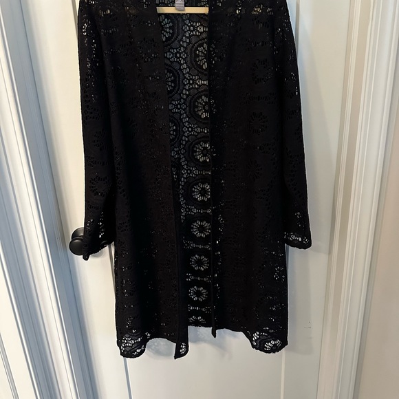 Chico’s Lace Duster Jacket - Picture 8 of 8